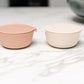 2 Pack Silicone Bowls with Lids