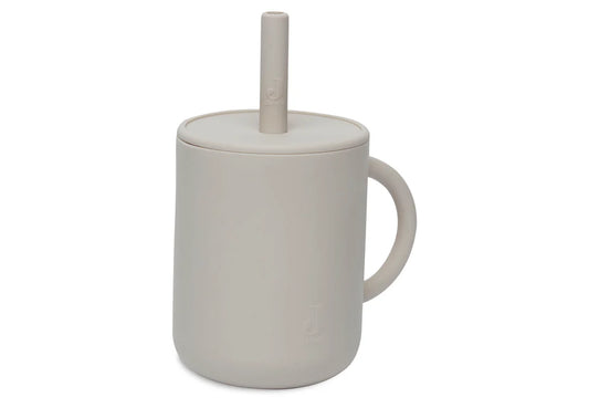 Drinking Cup Silicone - Nougat