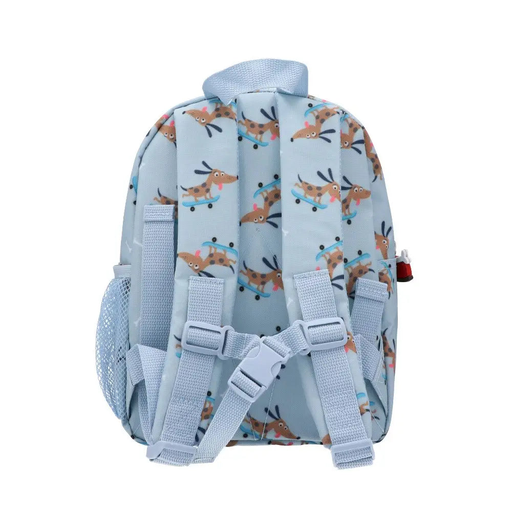 Skater Dog Children's School Backpack I Waterproof