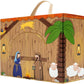 Wooden Nativity Advent Calendar with Carry Play-Case