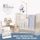 Wooden baby mobile cot holder