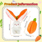 Reversible Carrot Bunny Cuddly Toy