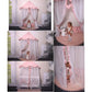 Modern Tent-Canopy Hybrid - pink