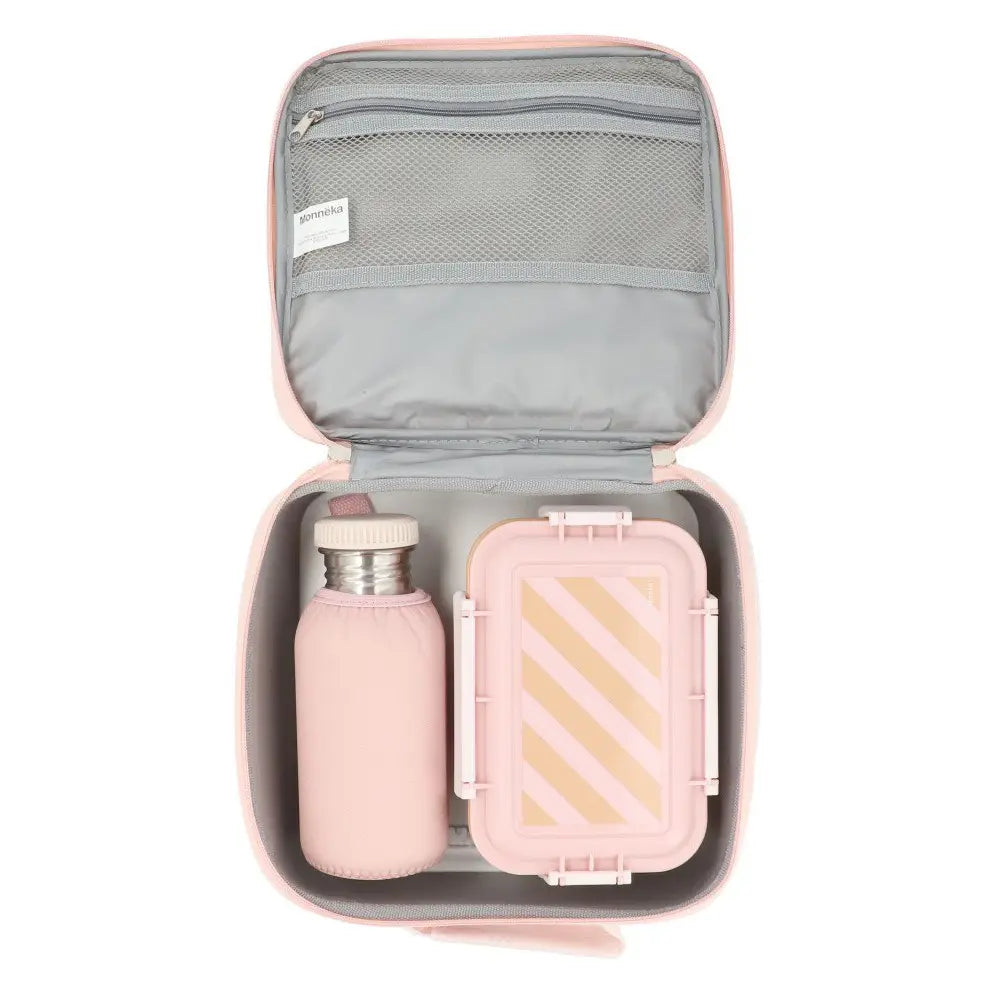 Stripes Pink Portable Rigid Cooler