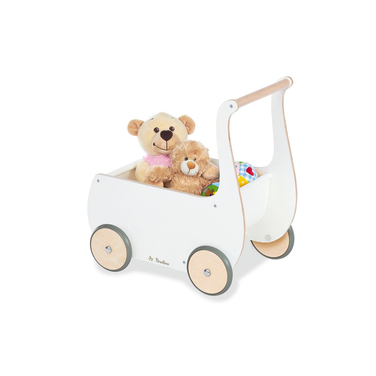 Doll pram - Activity walker 'Mette', white