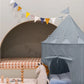 Recycled Fabric Play Tent Castle - Blue