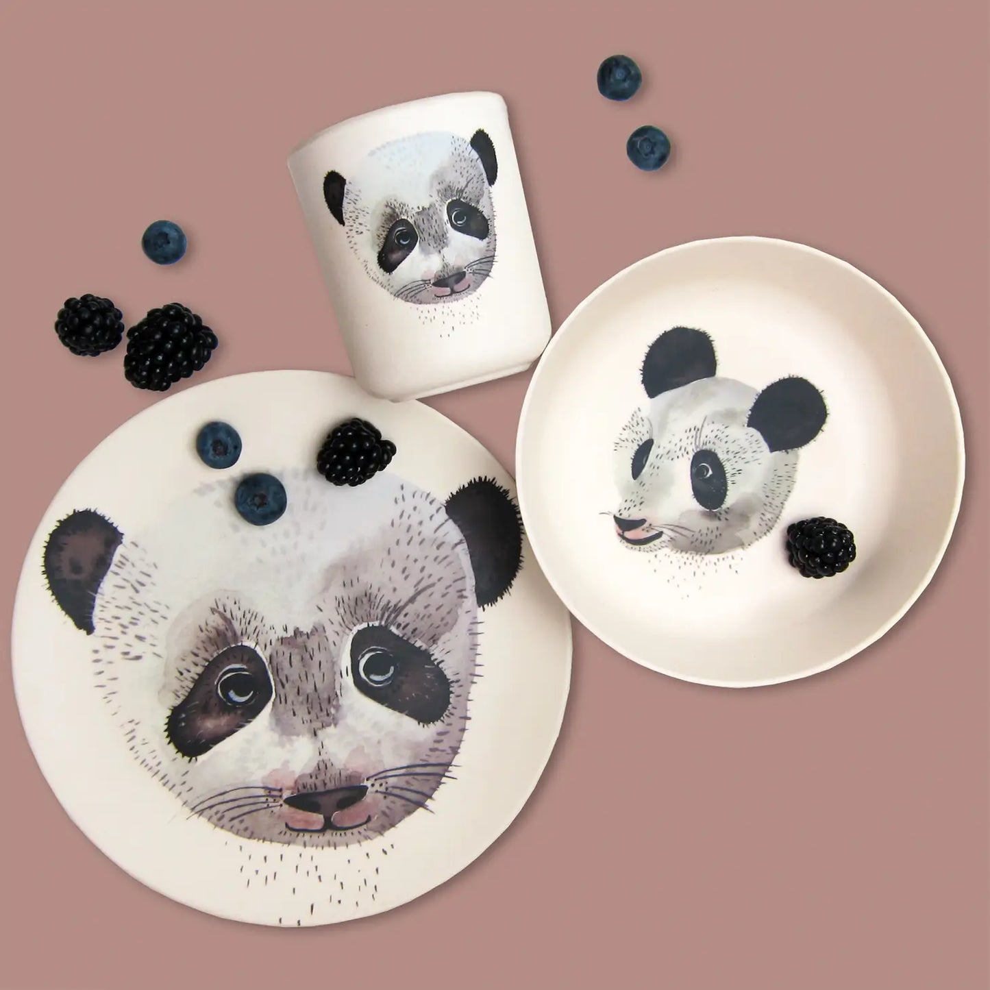 Panda Children's Tableware Set