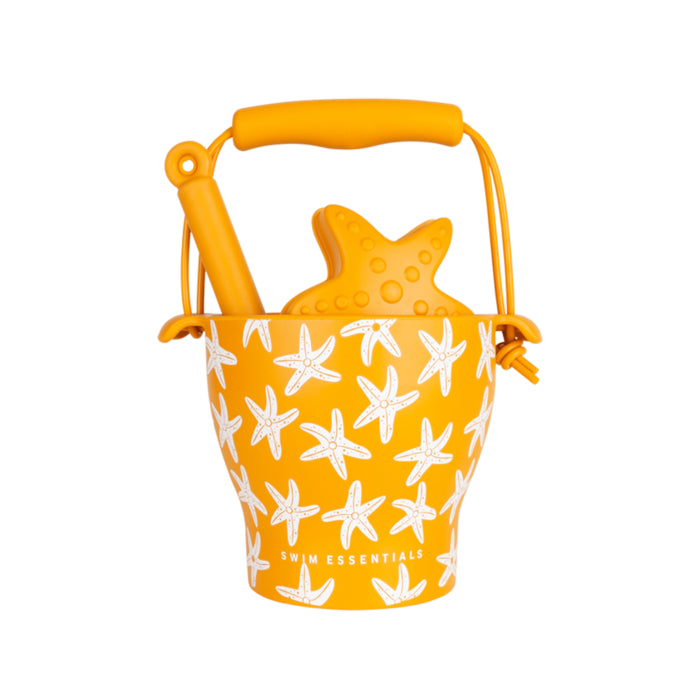 Beach Sand Bucket with Toys - Starfish