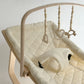 Baby Rocker with Play Arch - Ivory White