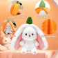 Reversible Carrot Bunny Cuddly Toy