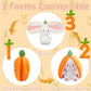 Reversible Carrot Bunny Cuddly Toy