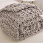 Children's Chenile Chunky knit blanket