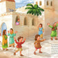 Die Ostergeschichte: Ein Bilderbuch mit 12 Figuren zum Spielen by Katharina Wilhelm (Autor), Tina Nagel (Illustrator)