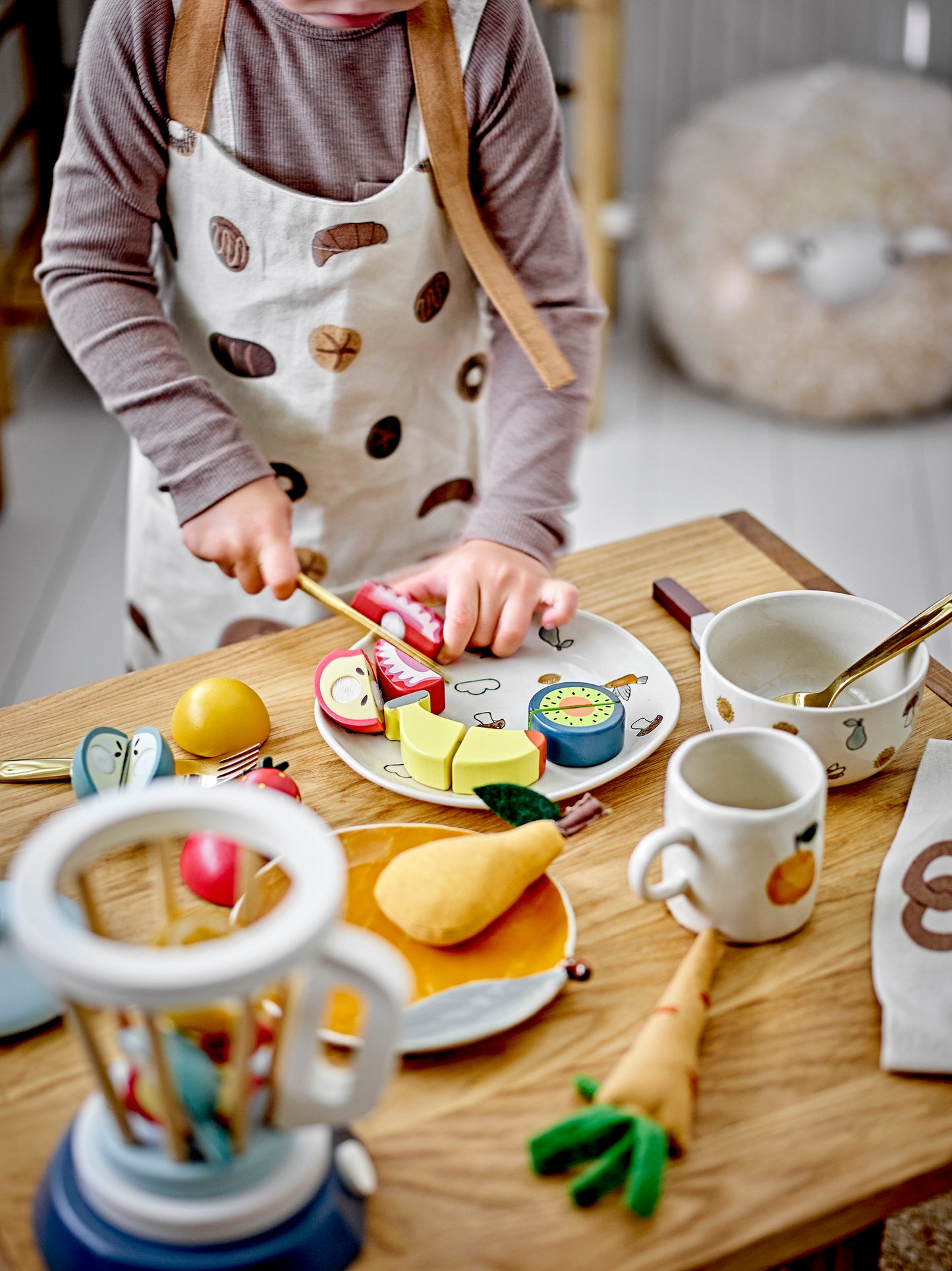 Agnes Tableware Set, White, Stoneware