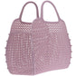 Vintage Plastic Retro Bag - Lilac