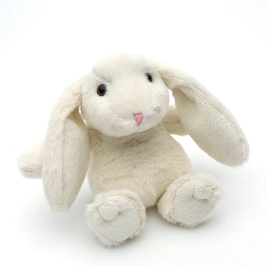 Mini Bunny Soft Toy Cream - 14cm