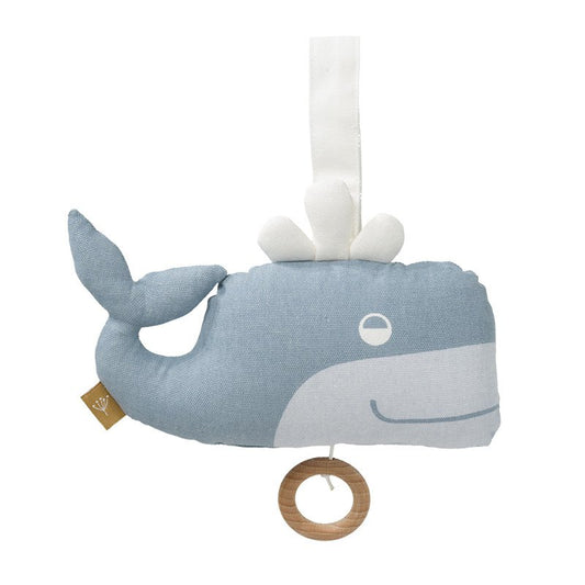 Musical plush toy Joyful Blue Whale