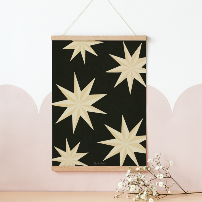 Poster Christmas - Stars