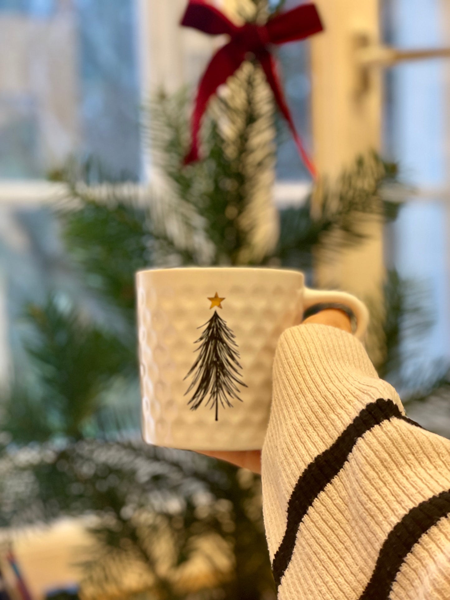 Christmas tree mug