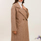 Knitwear Collection WS25 - Long Coat - soft-touch textured boucle