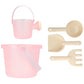 Glitter Cube Beach Toy Set - pink