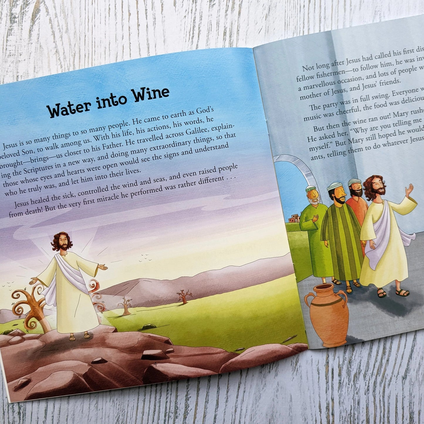 Jesus the Miracle Worker - Tales from the New Testament For Children