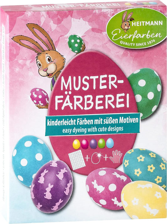 Easter Eggs Creative Colouring with stencil sheets
