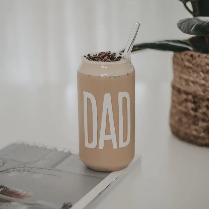 Tall drinking glass - Dad