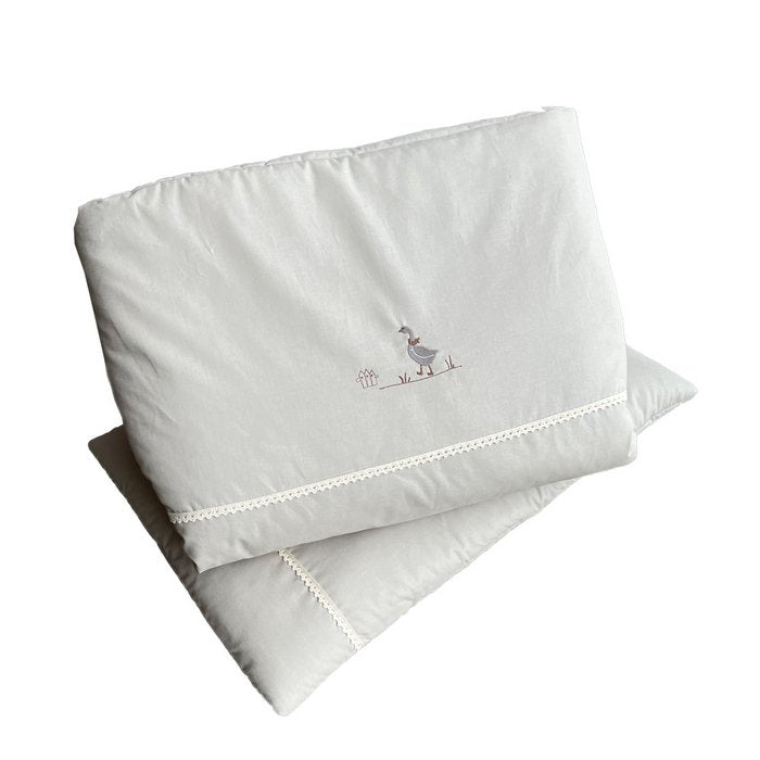 Goose – duvet and pillow with filling 135/100, 40/60