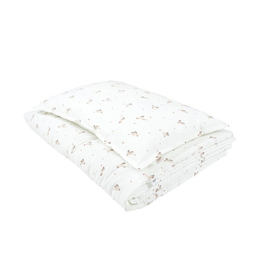 COTTON BEDDING SET - GOOSE (100x135cm)