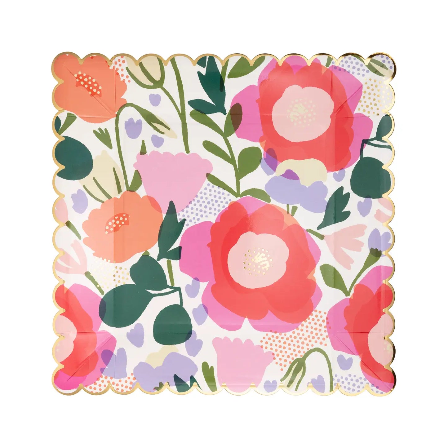 Floral Plate