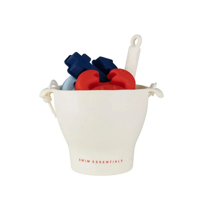 Beach Sand Bucket with Toys - Ocean