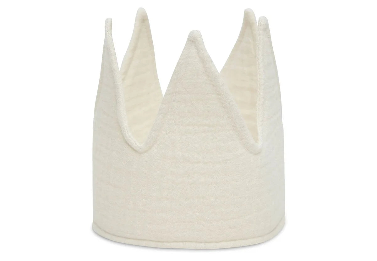 Birthday crown 12x35cm Party Collection Ivory