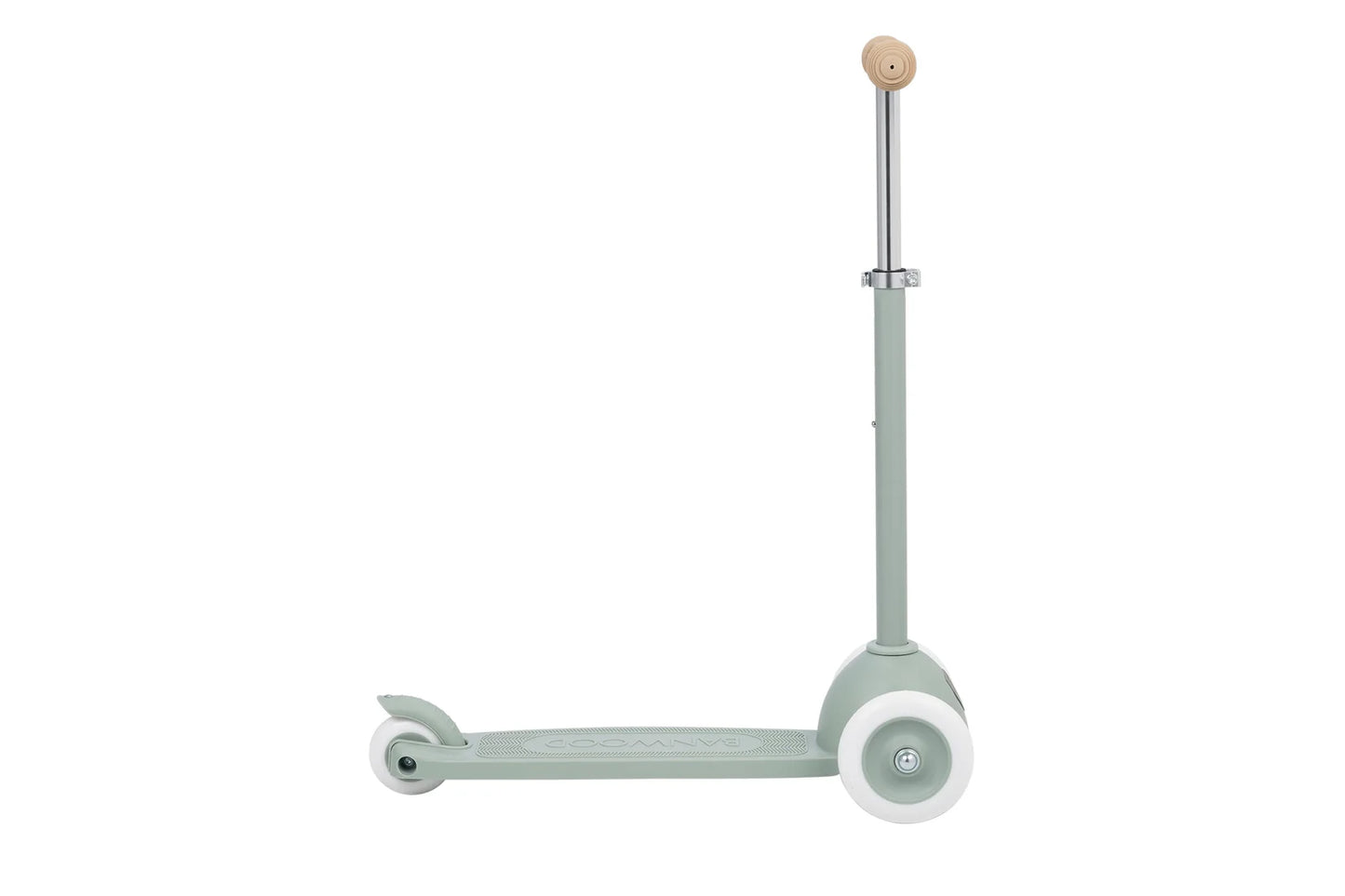 Eco Scooter with Pin & Ride basket- Clay