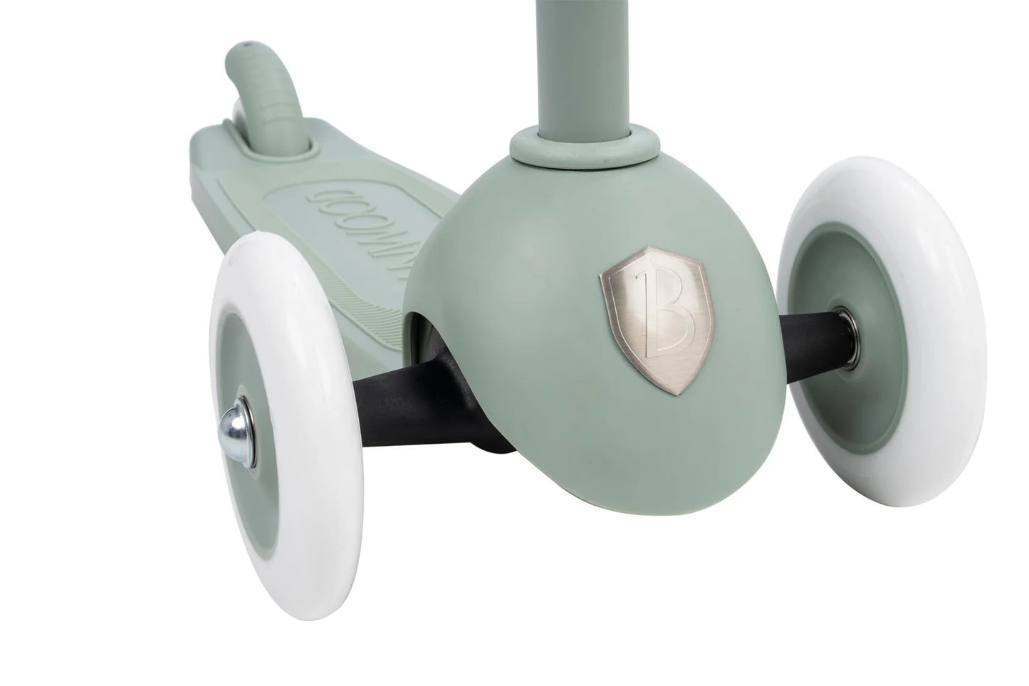 Eco Scooter with Pin & Ride basket- Clay