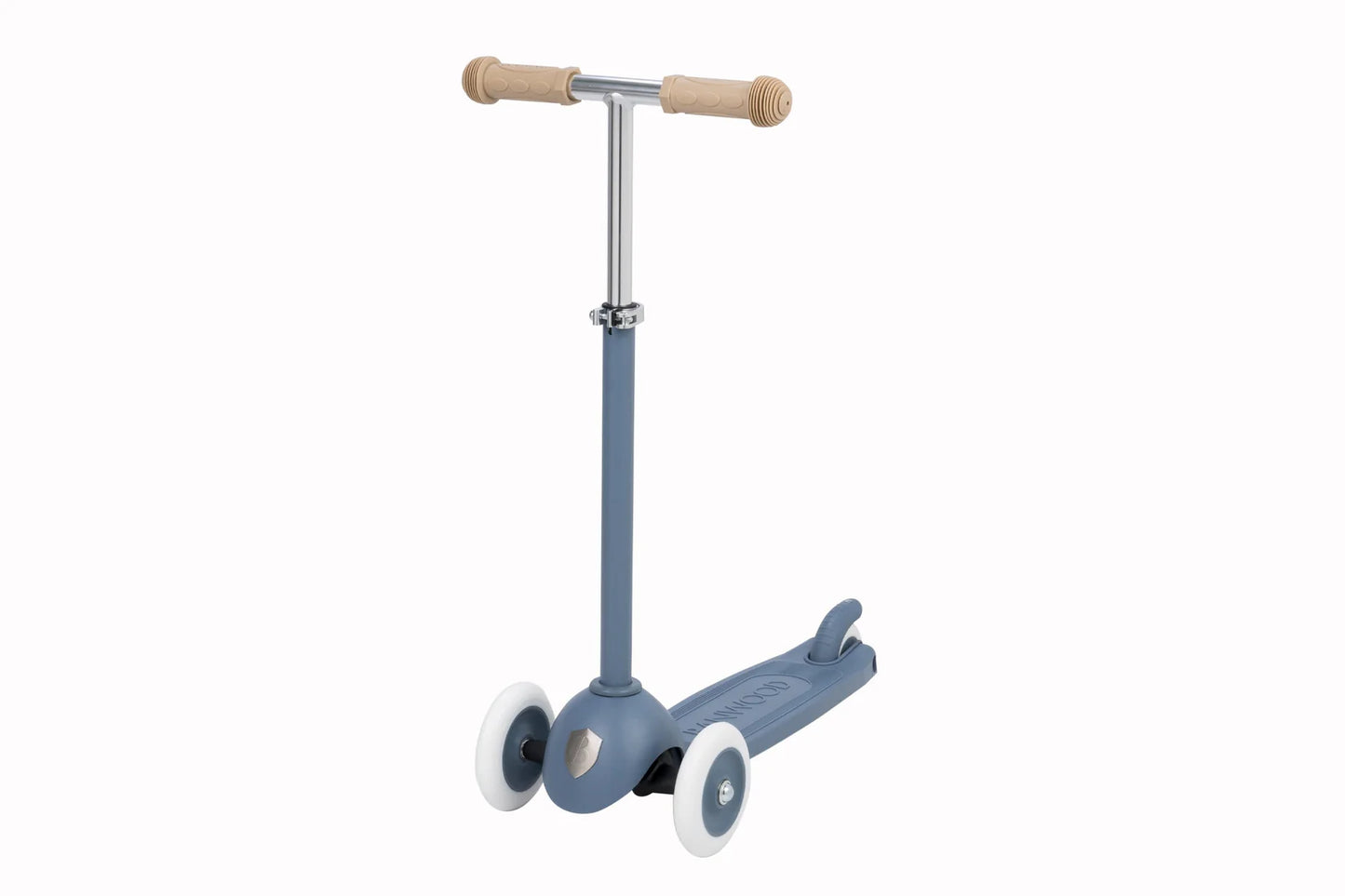 Eco Scooter with pin & Ride basket - Deep Sea