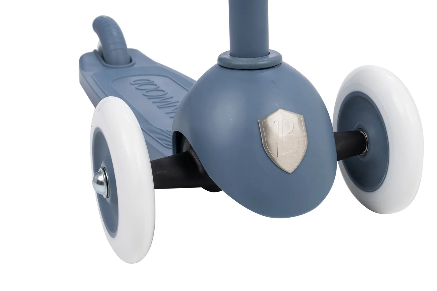 Eco Scooter with pin & Ride basket - Deep Sea