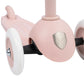 Eco Scooter with Pin & Ride basket - Faded Pink