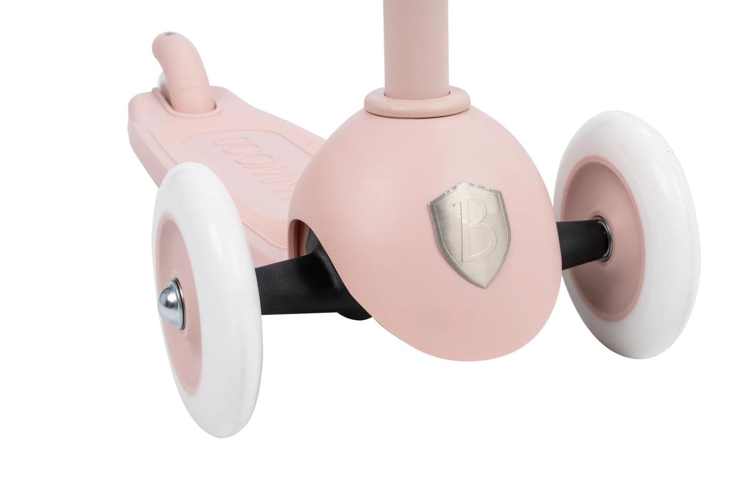 Eco Scooter with Pin & Ride basket - Faded Pink