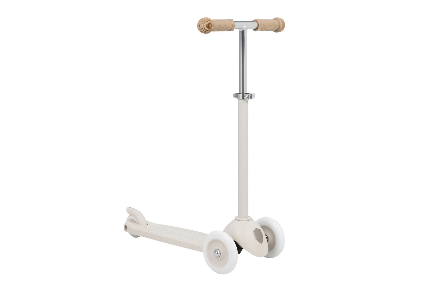 Eco Scooter with Pin & Ride basket - Ivory