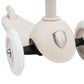 Eco Scooter with Pin & Ride basket - Ivory