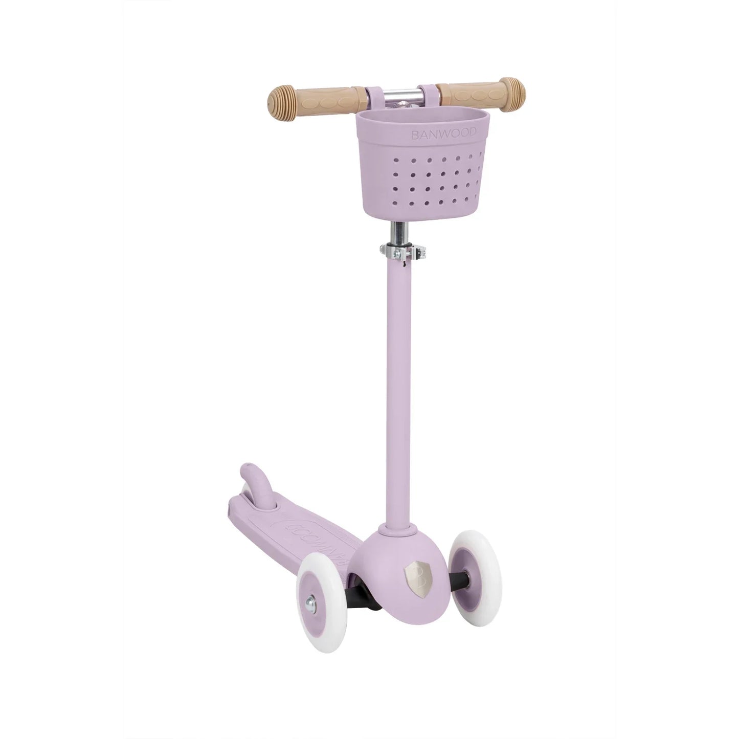 Eco Scooter with Pin & Ride basket - Lavander