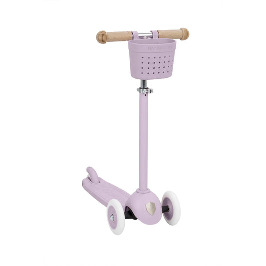 Eco Scooter with Pin & Ride basket - Lavander