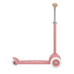 Eco Scooter with Pin & Ride basket - Raspberry