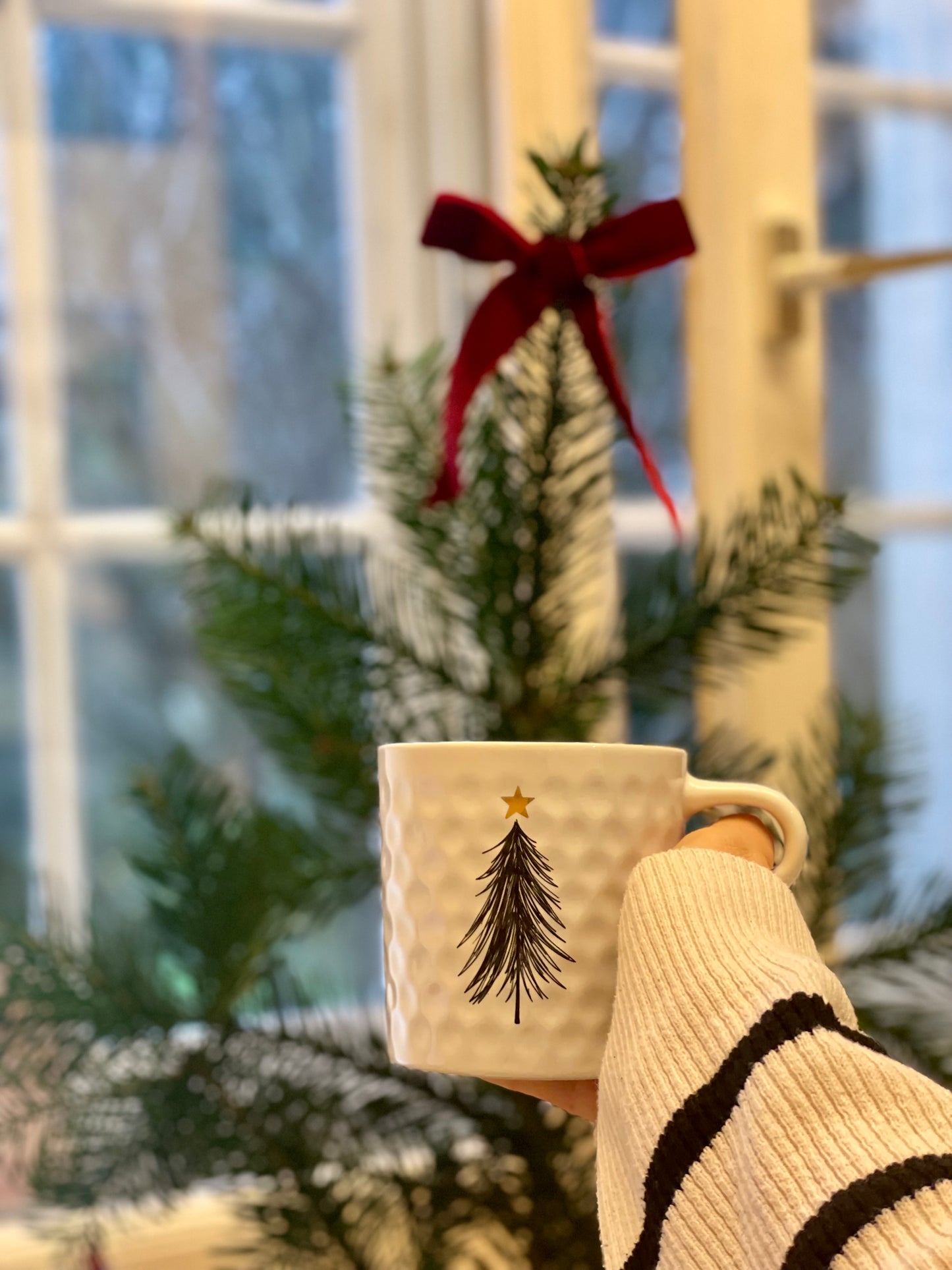 Christmas tree mug