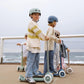 Eco Scooter with Pin & Ride basket- Clay