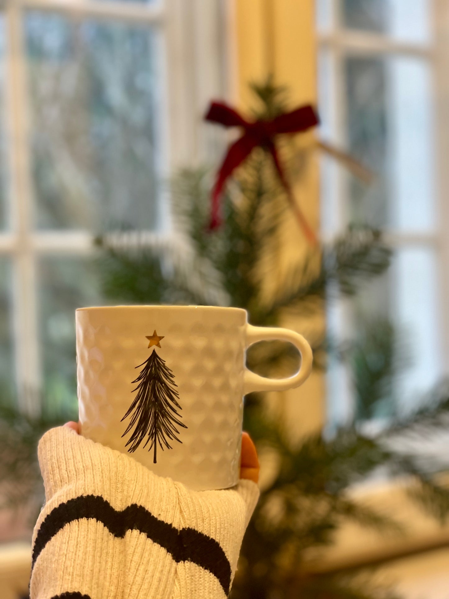 Christmas tree mug