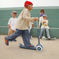 Eco Scooter with pin & Ride basket - Deep Sea