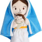 Virgin Marry and baby Jesus plush doll