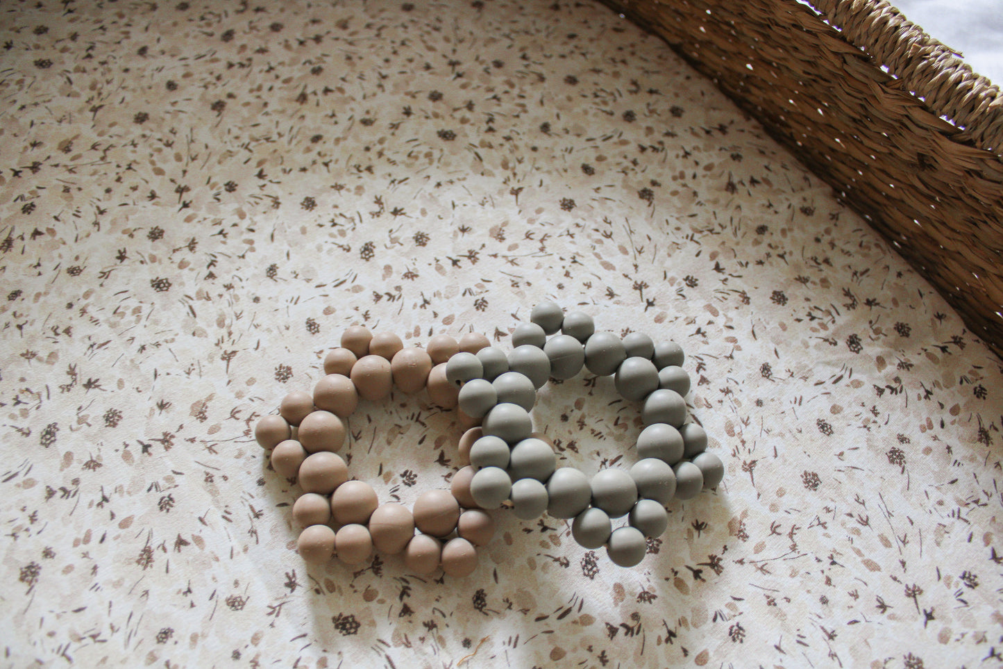 Star Beads Teether - Sand